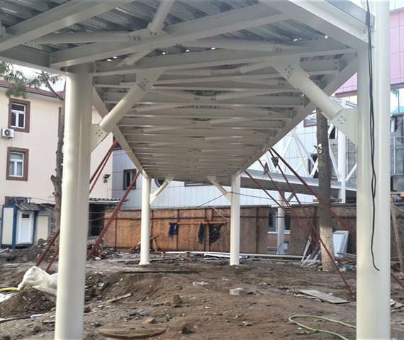 Behçet Uz Hastahanesi Yaya Köprüsü - İzmir